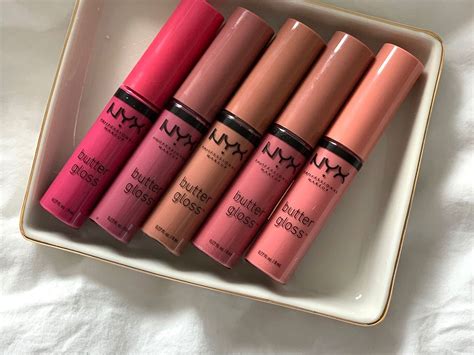 nyx butter lip gloss set